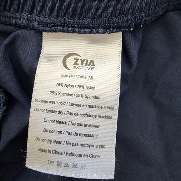 Zyia Navy Everywhere pants Size Medium - Picture 2 of 8